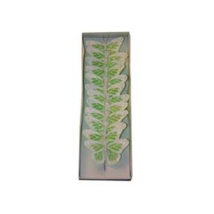 Pk 12 Light Green Butterflies (2.75 inch)