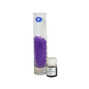 Purple Crystal Pearls