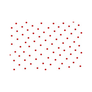 Printed Red Dots (80cm)