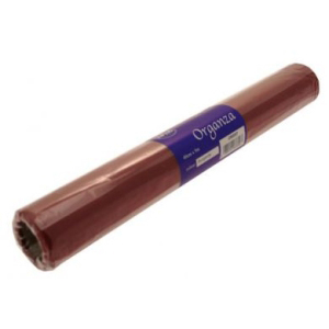 Burgundy Organza Roll