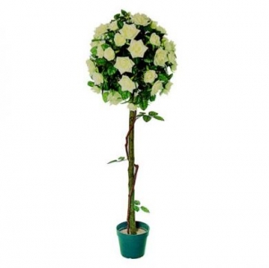 RENTAL 2 x Artificial Rose Bay Tree