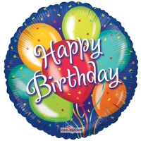 Balloon - Happy Birthday 18″ - Foil