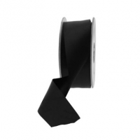 Ribbon Satin Black 38mmx 20m