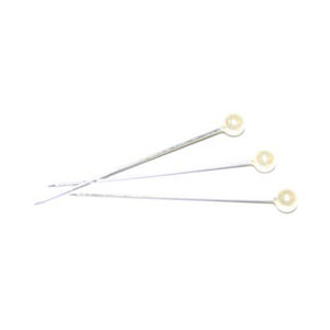 Pins - 4Cm Rnd Headed Ivory Pearl Pins X144