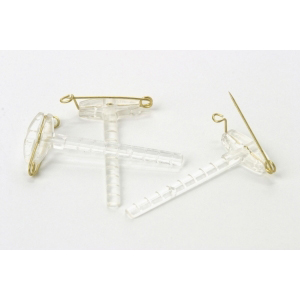 Corsage Clips - Clear
