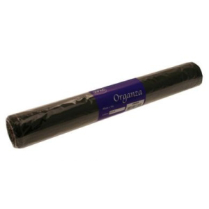 Organza Roll Black 40cm