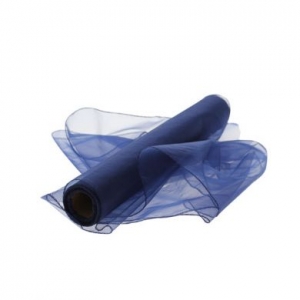 Organza Roll Blue 40cm