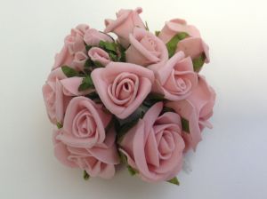 Artificial - Rose Cluster - Pink