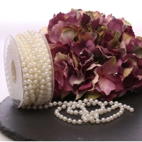 Ivory Pearls on Spool (6mm x 10m)
