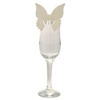 Ivory Butterfly Place Cards (x10)