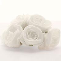 Foam Rose White Georgia X6