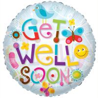 Balloon - Get Well Soon 18″
