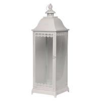 Lantern White  (21x21x64cm)