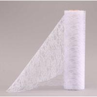 Lace Mesh White 30cm x 10m