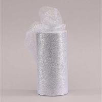 Tulle Silver Glitter 15cm x10m