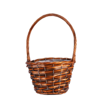 Basket Barkby Round with Handle (23cm)