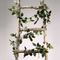 Rose Garland White (180cm)