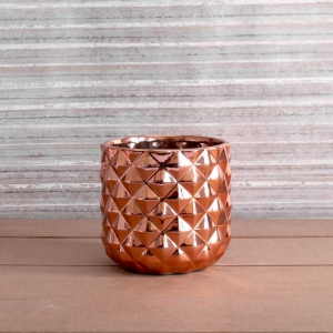 Ceramic Pot Copper Pineapple