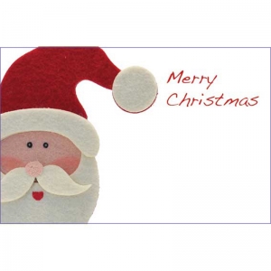 Greeting Card Merry Christmas, Santa