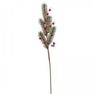 Pick Frosted Berry Pine Spray 60cm