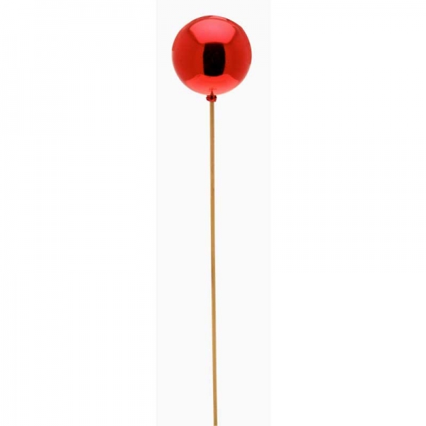 Pick - Red Bauble Pick (8.5cm)